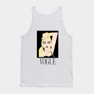 LEGENDARY VOGUE POP SINGER FAN ART Tank Top